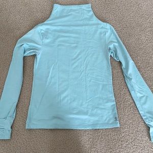 Oiselle lux mock neck long sleeve